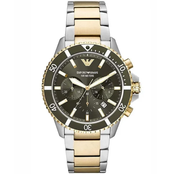 Emporio Armani Diver AR11361 Argent Doré