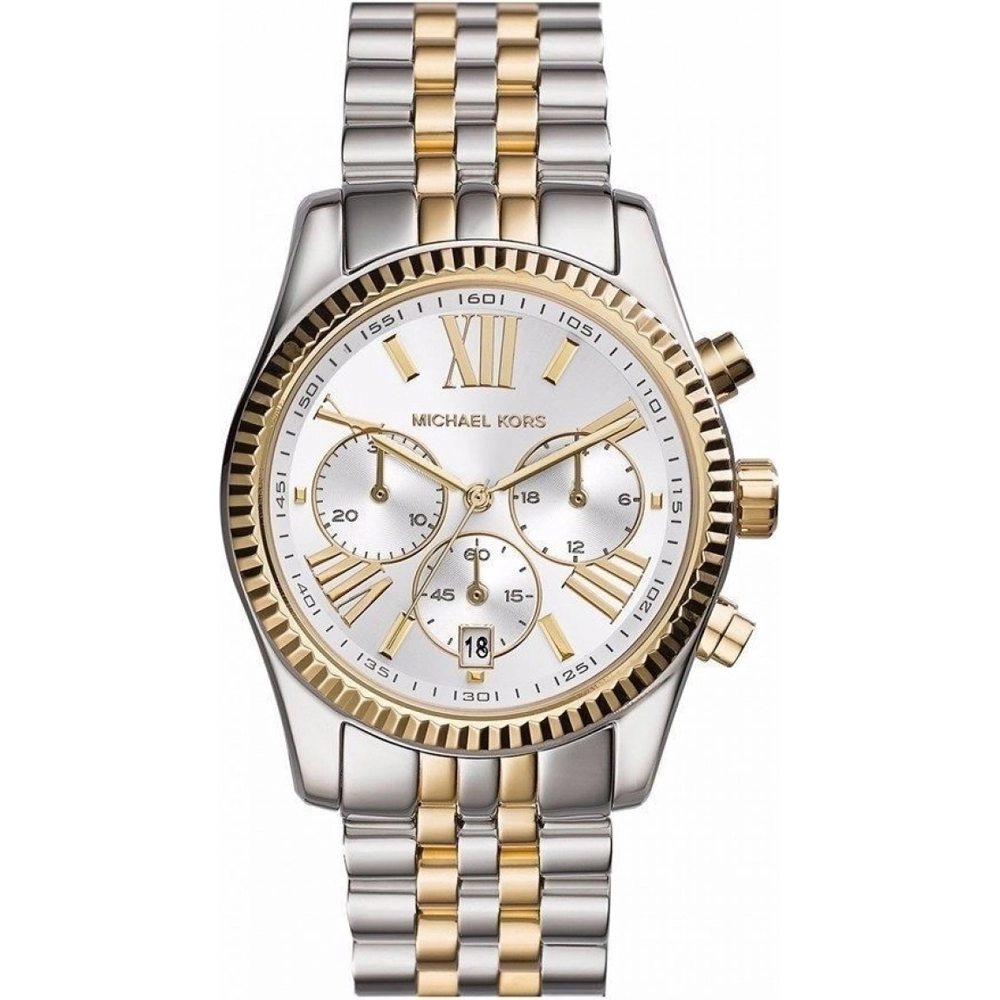 Michael Kors Golden and silver watch Michael Kors MK5626 Parker Women main image 4
