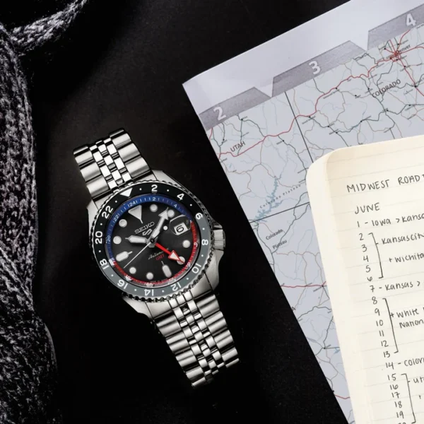 Seiko 5 Sports GMT SSK019K1 - Edition spéciale U.S. – Image 3